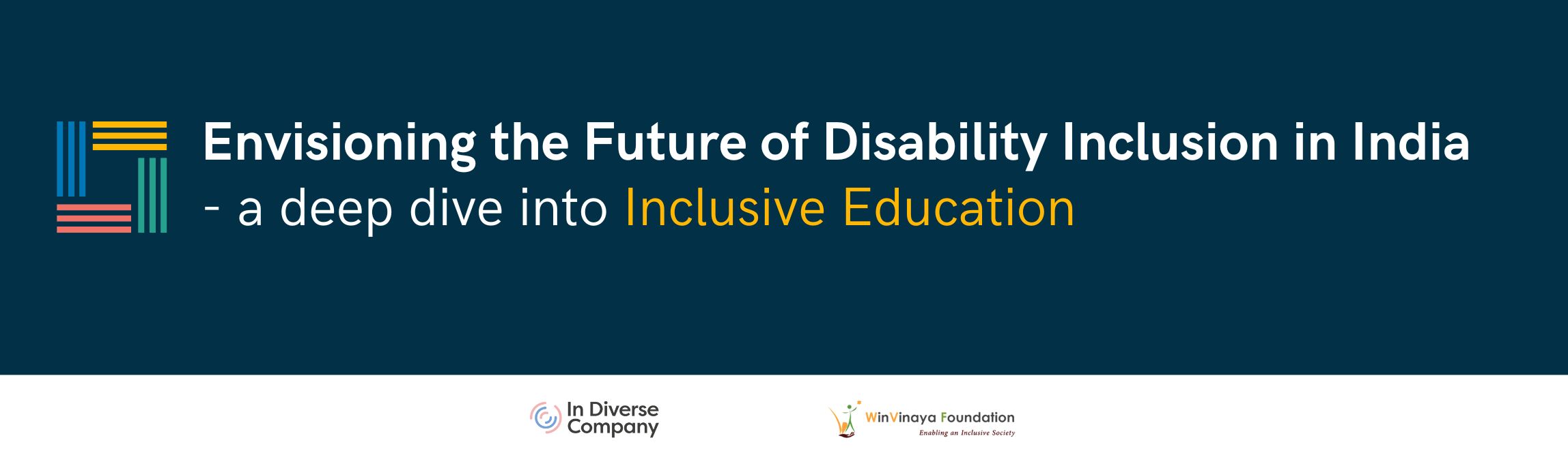 - a deep dive into Inclusive Education banner
