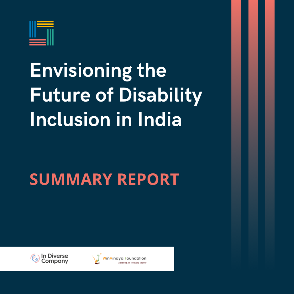 Envisioning the Future of Disability Inclusion in India - Summary Report visual