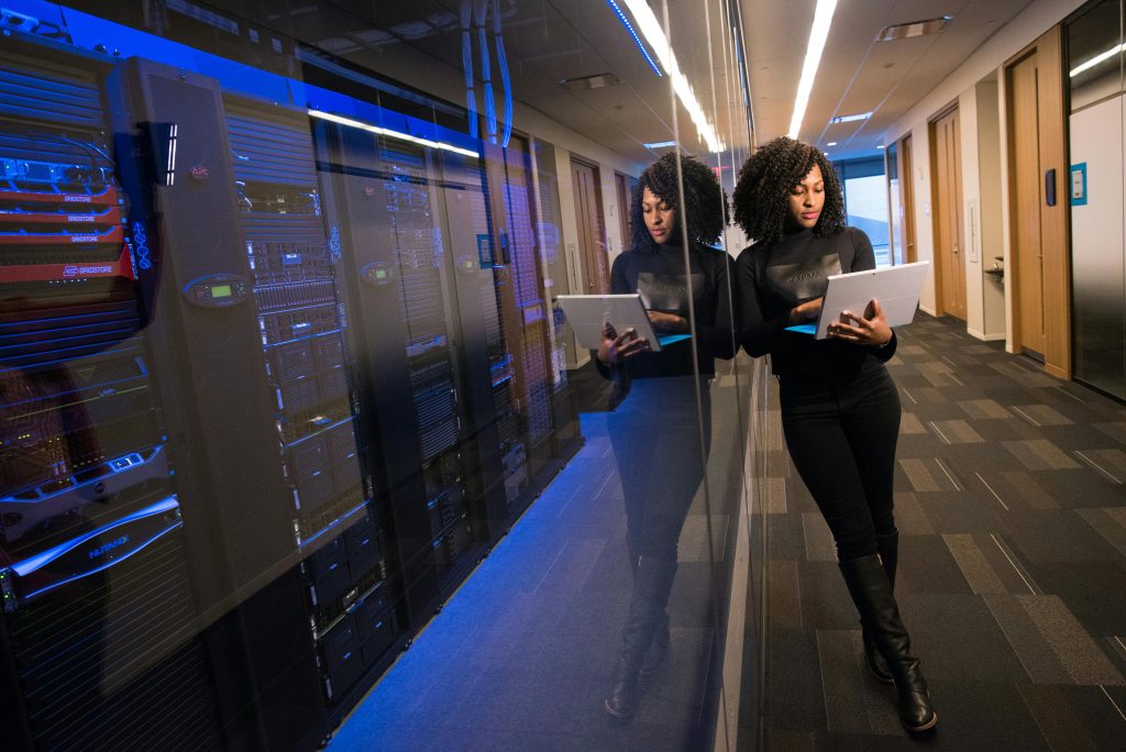 Black women working in the digital sector